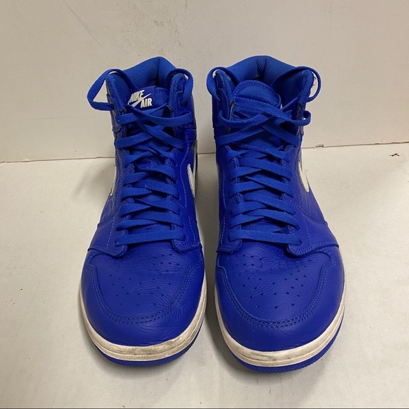 Jordan 1 Retro High Hyper Blue Nike Size 11.5 - Picture 2 of 6